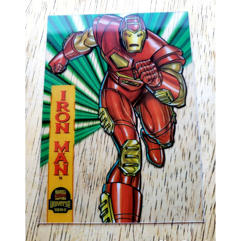 1994 Fleer Marvel Universe IRON MAN Suspended Animation Insert Card #4/10